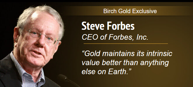 birch gold endorsement from steve forbes