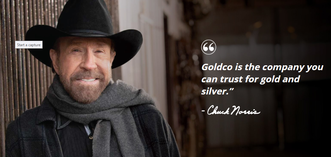 chuck norris goldco and chuck norris